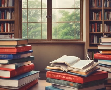 A large lecture hall filled with many students sitting at desks, focused on their laptops and notes. The room has a high ceiling with linear light fixtures, creating a structured atmosphere. The walls are lined with panels, and there is a large blackboard at the front of the room.