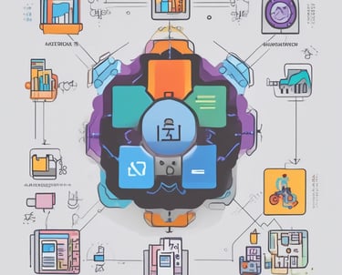 A visual representation of SharePoint Online.