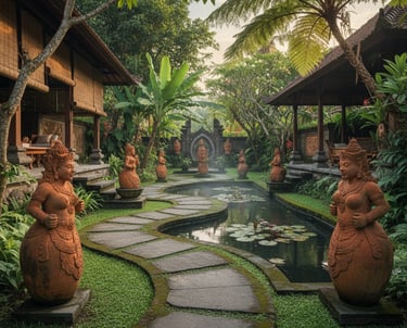 Terracotta vessel with heritage carvings, part of Arcanum’s Relics of Nature collection.