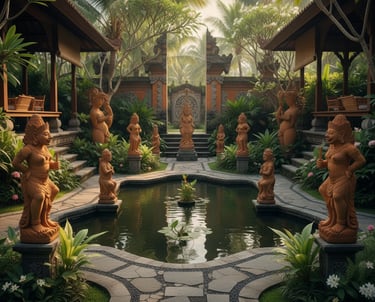 Terracotta vessel with heritage carvings, part of Arcanum’s Relics of Nature collection.