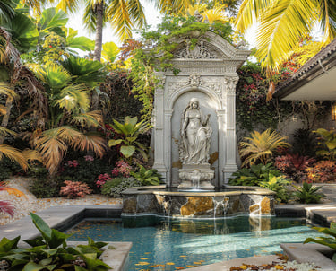 Terracotta vessel with heritage carvings, part of Arcanum’s Relics of Nature collection.