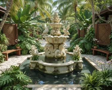 Terracotta vessel with heritage carvings, part of Arcanum’s Relics of Nature collection.