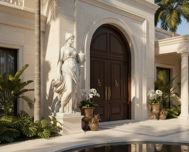 Terracotta vessel with heritage carvings, part of Arcanum’s Relics of Nature collection.