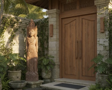 Terracotta vessel with heritage carvings, part of Arcanum’s Relics of Nature collection.