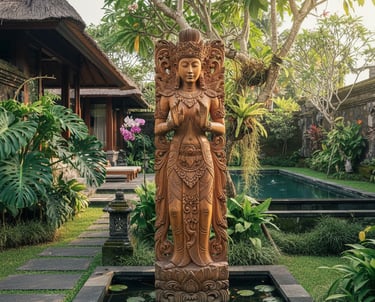 Terracotta vessel with heritage carvings, part of Arcanum’s Relics of Nature collection.