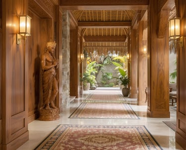 Terracotta vessel with heritage carvings, part of Arcanum’s Relics of Nature collection.