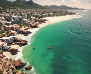 A beautiful beach destination.