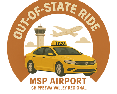 out of state ride a taxi caboose with a yellow taxi cab