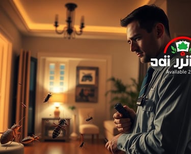 شركة مكافحة حشرات بالرياض للقضاء على الصراصير والنمل