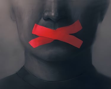 artistic image showcasing Cancel culture and freedom of speech