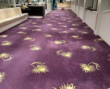 čistenie kobercov suchou metodou vysledok