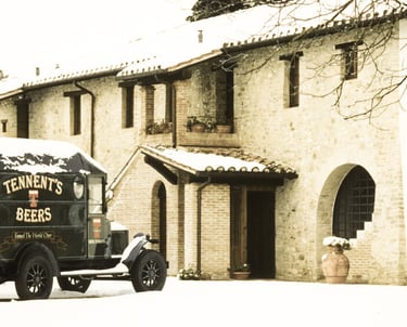 Il casale umbro ristrutturato del Trilogy Restaurant & Pizza, location del Cenone di Capodanno 2026.