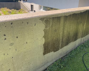 "Reinigen van betonelementen door Senpro BV"