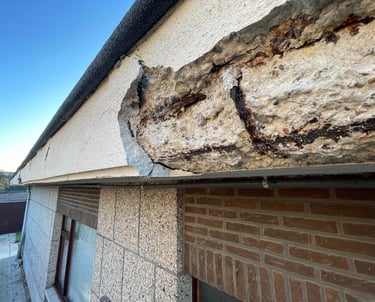 "Overstek betonherstelling en coating door Senpro BV"