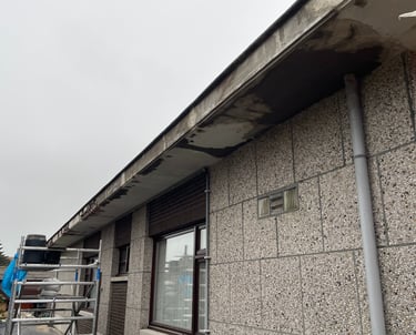 "Overstek betonherstelling en coating door Senpro BV"