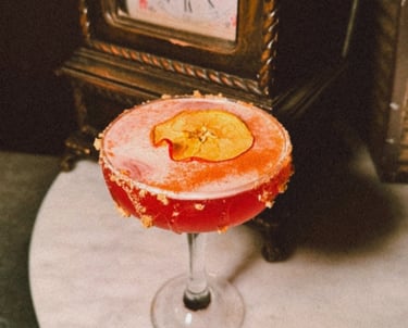 Crafted cocktails at TwentyTwo