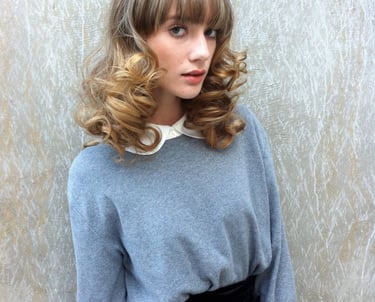 Haircut and highlights