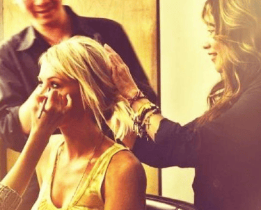 Women's updo's