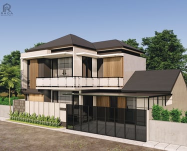 3D Exterior Residence Klien Mr. Haeru – Kuningan