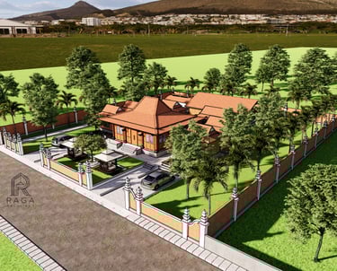 Arsitektur Rumah Joglo Jawa Tengah karya Raga Architect