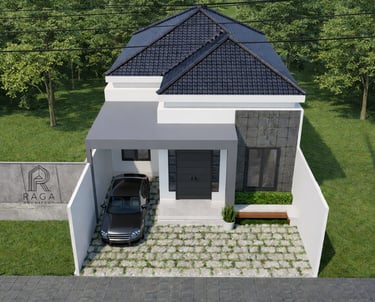 Rumah Hunian Modern Minimalis Klien Mr. Oemar Dhani – Raga Architect