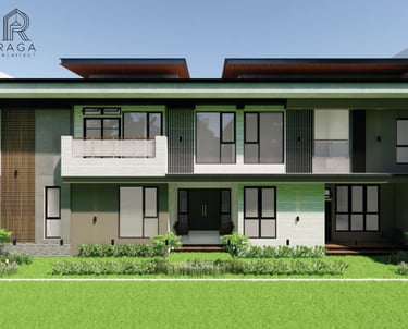 "Hunian lama menjadi rumah minimalis elegan hasil renovasi Raga Architect