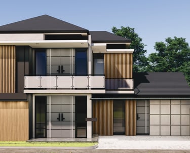 desain rumah tinggal raga architect