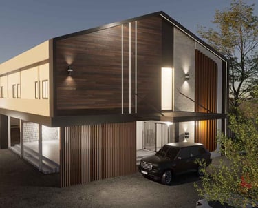 Visualisasi 3D Kafe Usaha – Klien Mr. Rusmamda Kalimantan Utara