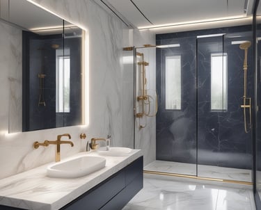 A beautifully finished drywall installation in a modern home.