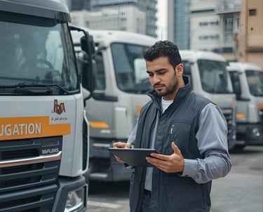 Fleet Manager in Egypt using Optifleets to organize shipping trucks