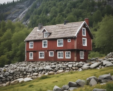 A modern commercial building undergoing renovation.