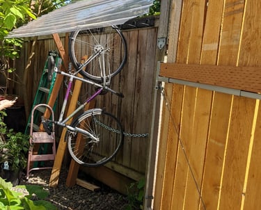 Custom bike shelter