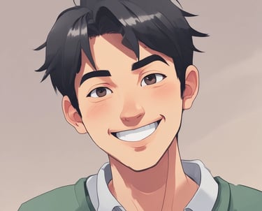 man standing near white wall