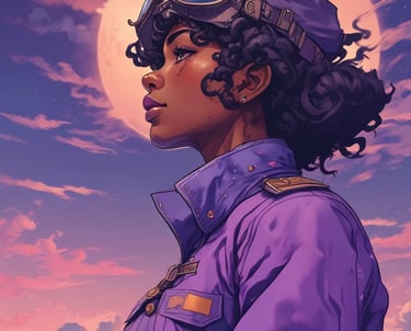 woman wearing black scoop-neck long-sleeved shirt