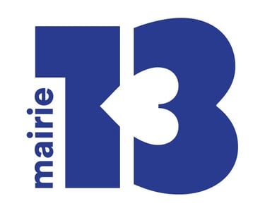 Logo de la mairie du 13 ème arrondissement de Paris