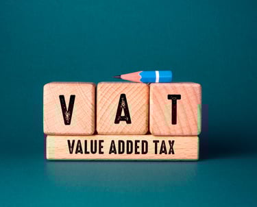 Value added tax on learning blocks