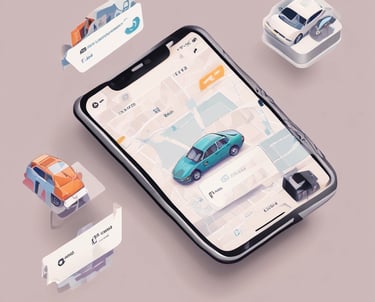 Flutter mobile app like uber and lyft
