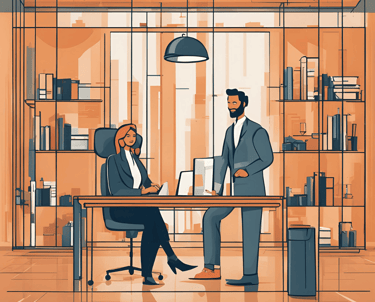 un bureau d'architecte