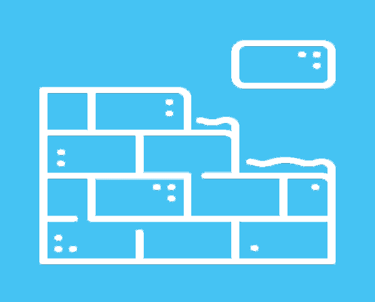 Foundation wall cartoon image.