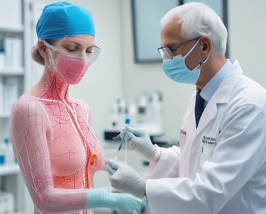 Pills and capsules are inside a white bowl.