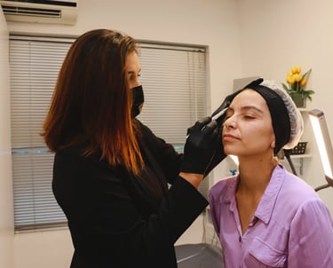 avaliação para micropigmentação de sobrancelhas