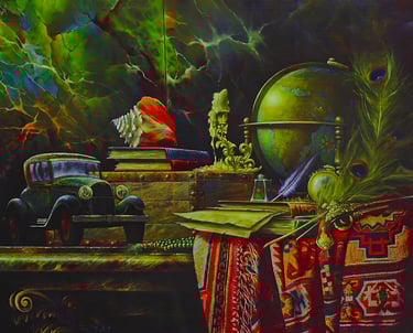 Still Life Artwork By Maamar Tazi