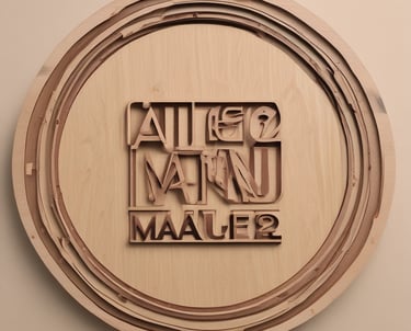 A store filled with numerous wooden items displayed on shelves and hanging from the ceiling. The assortment includes spoons, bowls, cutting boards, and various kitchen utensils made from wood. The arrangement creates a dense and rustic atmosphere.