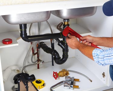 Plombier réparation de fuite sur siphon vidage machine a laver evier Saint priest 69800