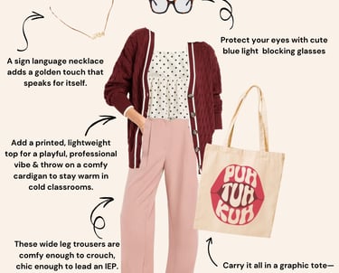 SLP outfit ideas