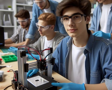 Clase práctica de impresión 3D en Barcelona