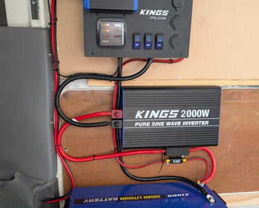 Kings / Kickass installation Gold Coast - Professional wiring of a customer-supplied dual battery sy