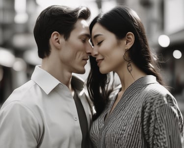 A close-up of hands gently intertwined, symbolizing subtle human connection.