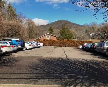 Image 1 of 3 of the Cherry Drive parking lot