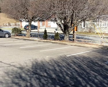 Image 3 of 3 of the Cherry Drive parking lot